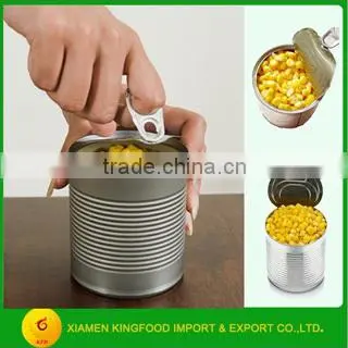 New Crop 400g Easy Open good taste Sweet Kernel Corn in Can