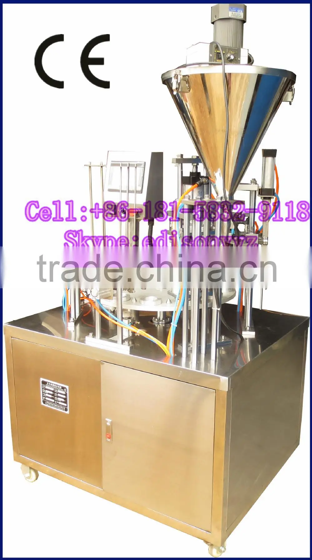 coffee powder filling machine/coffee nespresso capsules/k cup filling machine