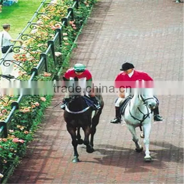 Dogbone Rubber Paver for horse pathways