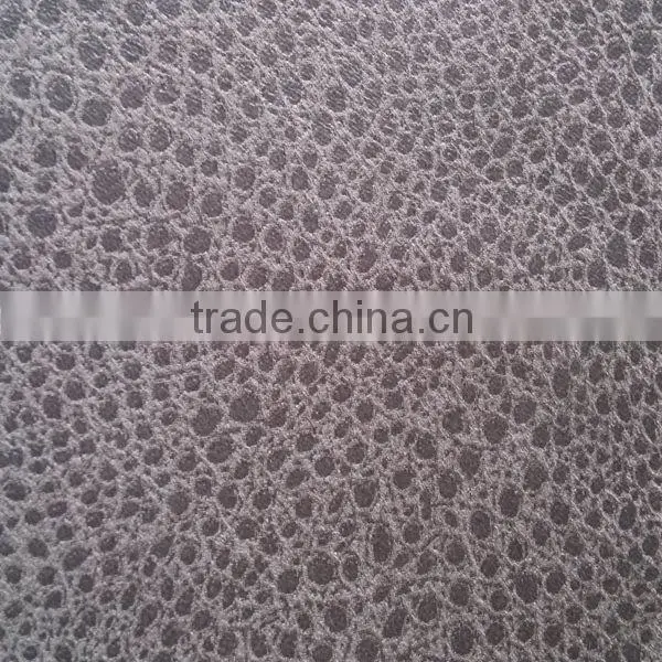 Bronzed Suede Fabric Bonded With Fiber Velvet Fabric For Sofa