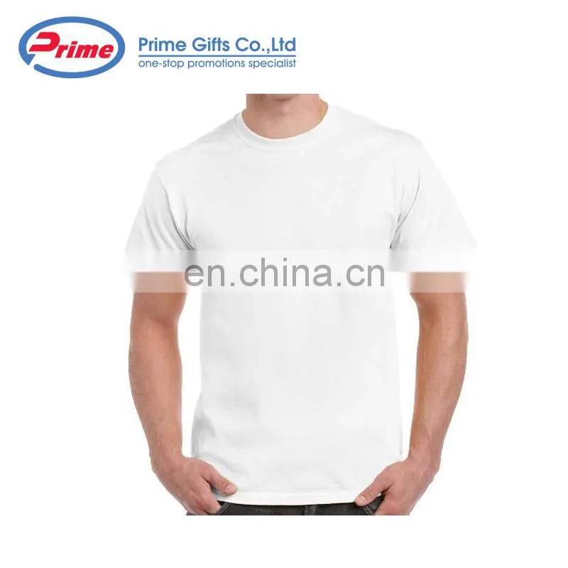 Attractive Price Promotional Gifts Custom White T-shirt for Men