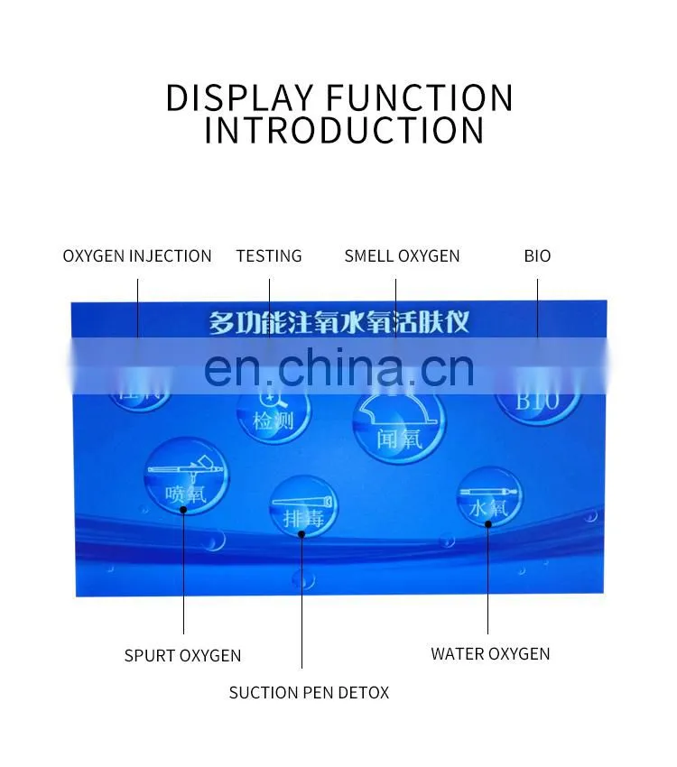 7 IN 1 Hydration Oxygen Jet Therapy Skin Analysis Machine Deep Cleaning Nourishing Skin Rejuvenation Skin Care Beauty Instrument