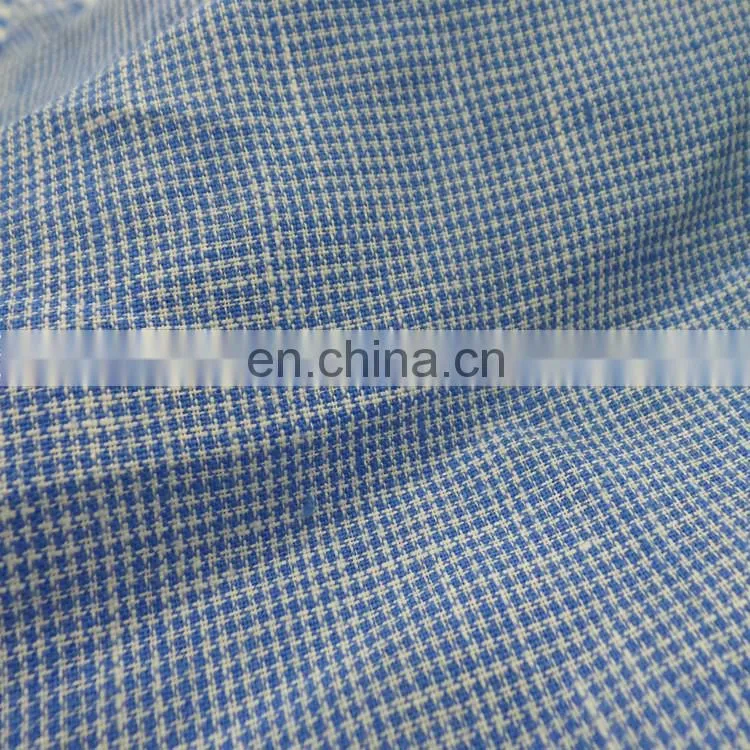 Pure linen plaid suit windmill pillow sofa fabric linen jacquard fabric yarn-dyed fabric