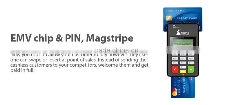 card swipe machine POS terminal magnetic card machine