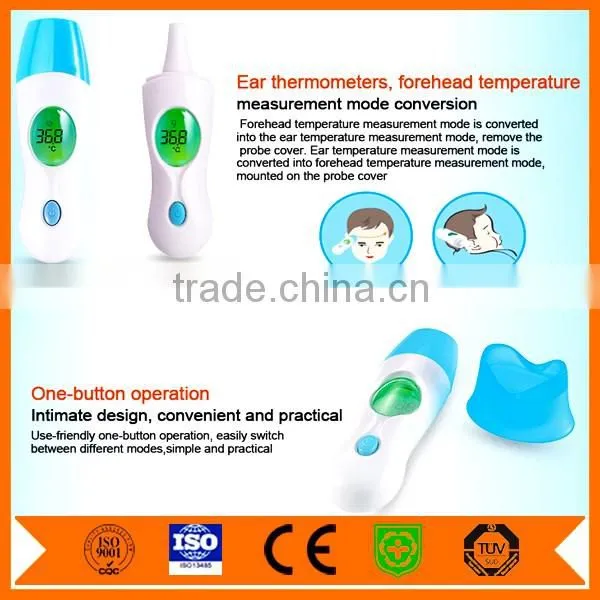 Bluetooth Infrared Ear Thermometer With Digital Lcd Display Readout - Celsius, Fahrenheit Reading