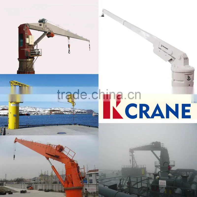 Kcrane Slewing davit arm and crane for sale