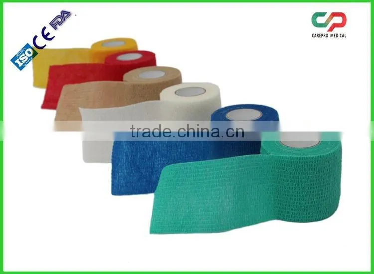Horse Care Cohesive Elastic Bandage with CE & FDA & ISO
