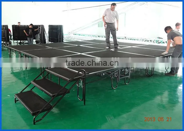 ACS Aluminium Folding Staging, Mobile Stage, Catwalk Stage for sale