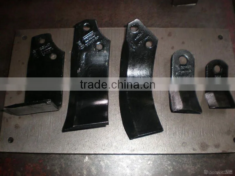 Farm tractor rear rotavator blade for China of new technology