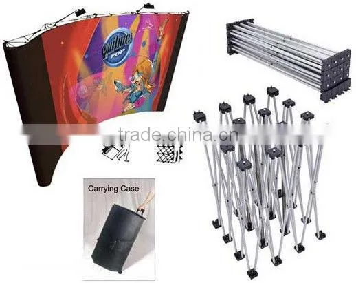 6x6 aluminum frame Pop up Booth, Exhibit Display, Trade Show Display Booth