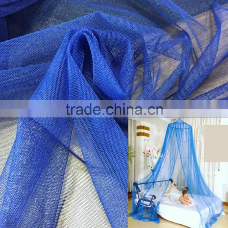 2016 hot sale fashion dyed polyester mosquito mesh fabric