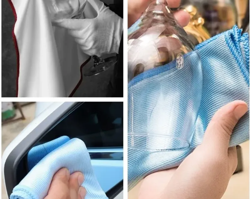 Difference Between Glass Towels and General Cleaning Towels