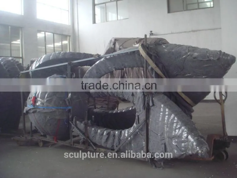 Modern Large Garden Arts Stainless steel Sculpture for Outdoor decoration