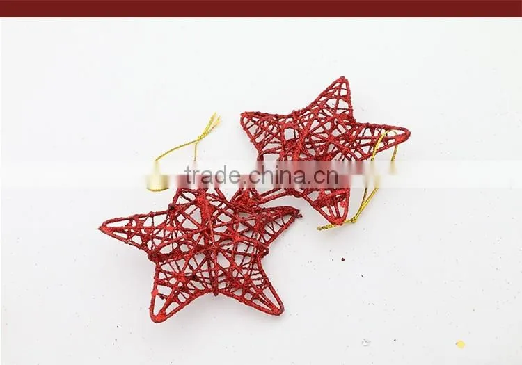 Metal Star Christmas Tree Hanging Decoration