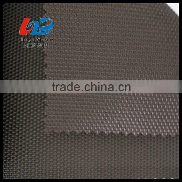 Polyester cross Twill Fabric With PU/PVC Coating For Bags/Luggages/Shoes/Tent Using
