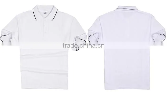 custom printing High quality blank tshirt Short Sleeve golf polo tshirt for man