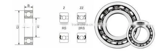 Thin section bearings thin wall bearing 6904
