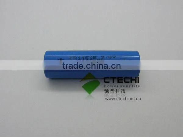 ER14505 Size AA batteries 3.6v lithium battery aa er14505