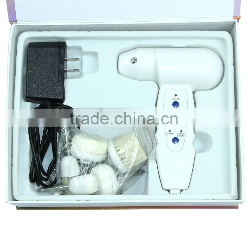 low price online shopping skin rejuvenation skin cleaning electric brush with 5 handles