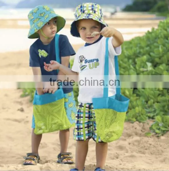 New Product Kid's Beach Toy Storage Mesh Bag Wholesale Cotton Shopping Mesh Bag On Supermarket Trade Assurance Supplier