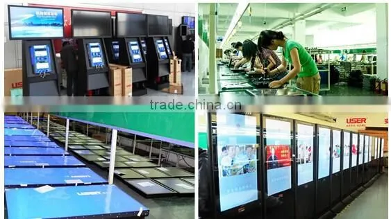 65 inch interactive kiosk wifi 3G andorid PC
