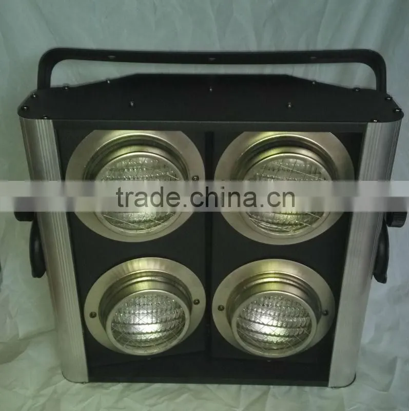 Professional Audience Lighting 2600W 4EYES Blinder Dimmer Viewer Light Warm White Color 3200K 4 X Par36 , AC110-240V