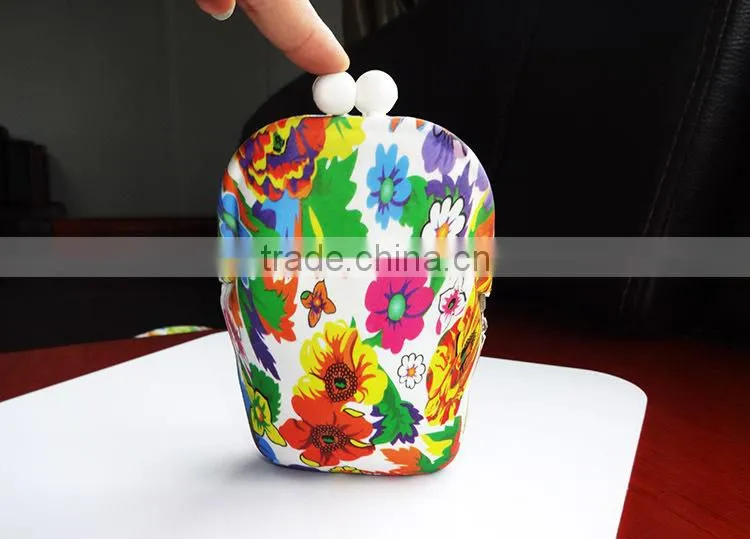 2015 Fashion cosmetic bag/Silicone cosmetic bags/ "pvc cosmetic bag"