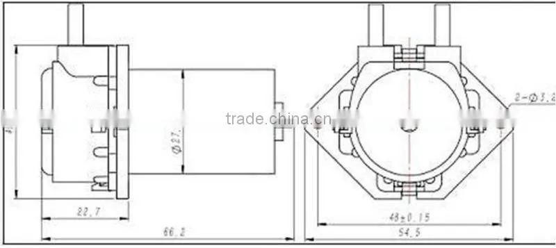 OEM Peristaltic Pumps OEM207/WP100