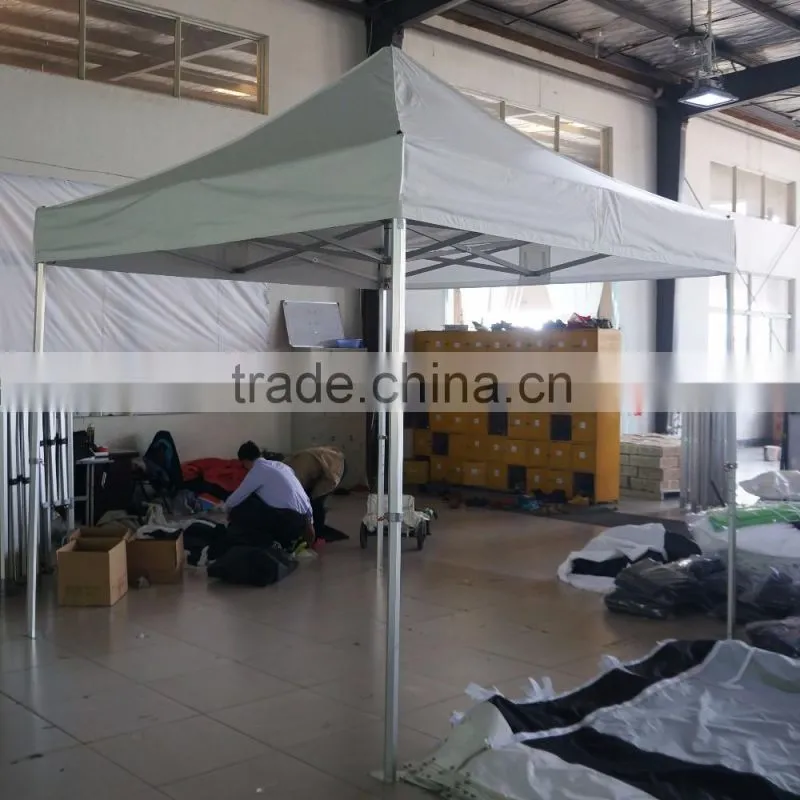 3m x3m small hexagon folding tents with window and door walls