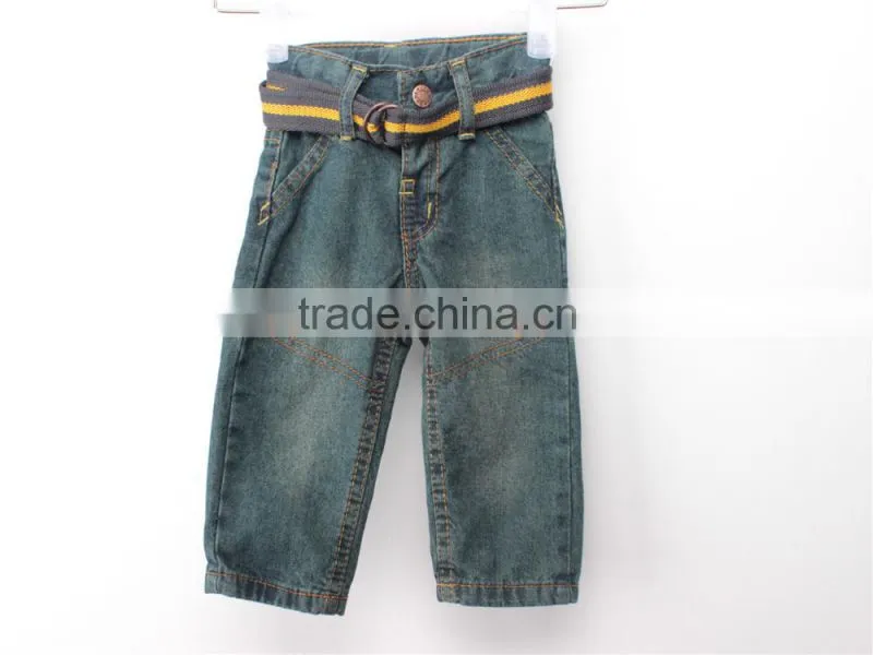 Baby's large quantity stocklot jeans with belt