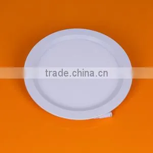 AC85-265V alluminum+PC 12w SMD28635 led slim round panel light SSP001-12W