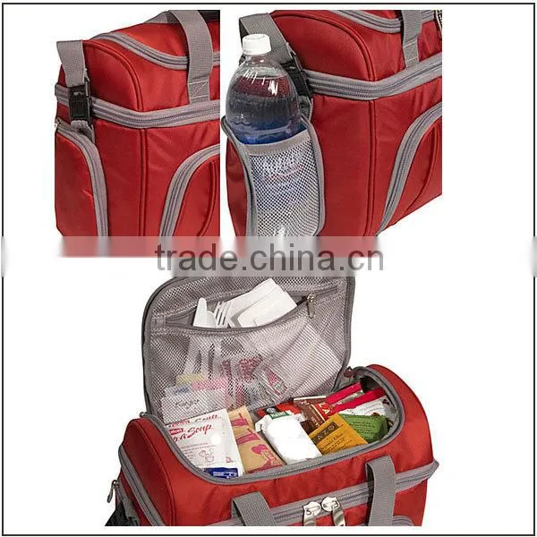 Factory price travel bag with shoe compartment folding travel bag