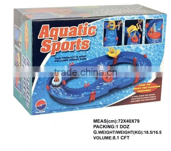 Hot selling water play series plastic aquatic sport sets toy for kids