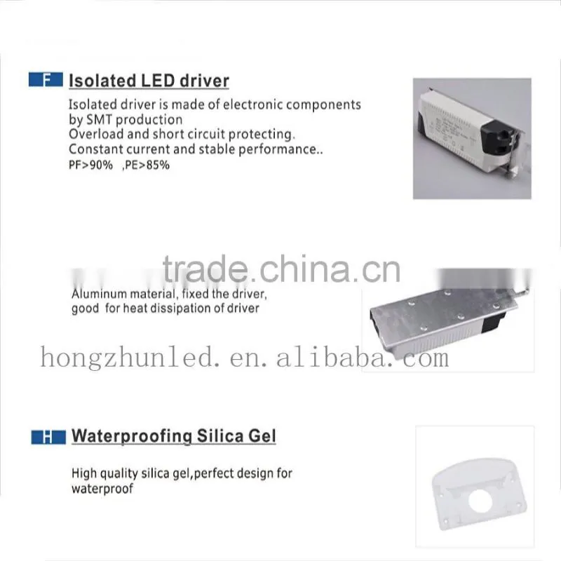 Easy installation high quality AC85-265v led tri-proof lamp outdoor 3 years warranty
