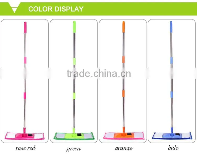 3 sections PP replacement parts microfiber mop