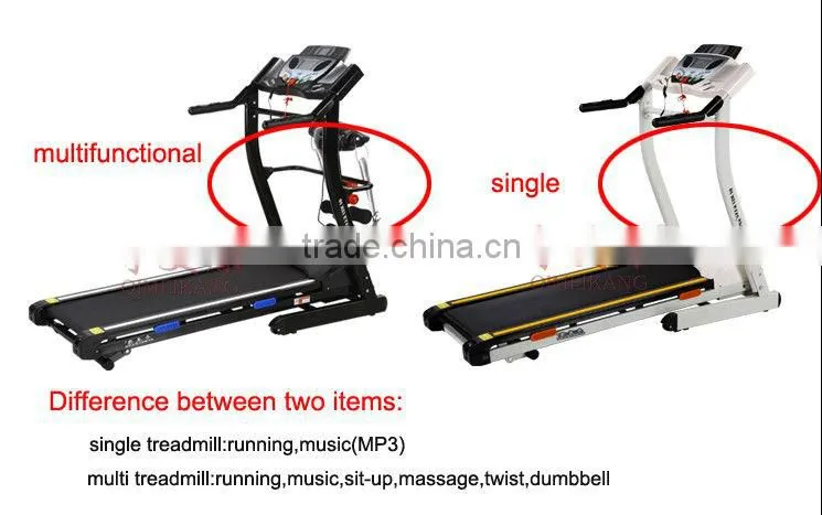 folding fitness motorized treadmill with CE, trademills caminadora QMK-1035
