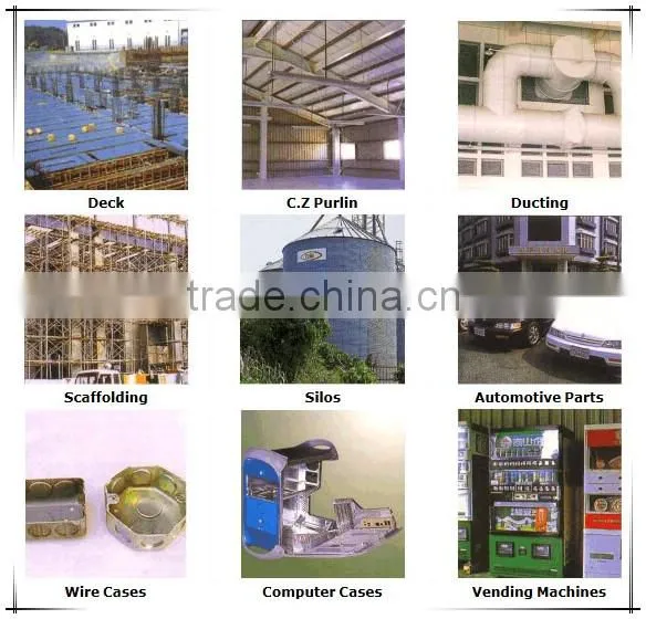 prepaint galvanised/color coated steel coil/color coated coils