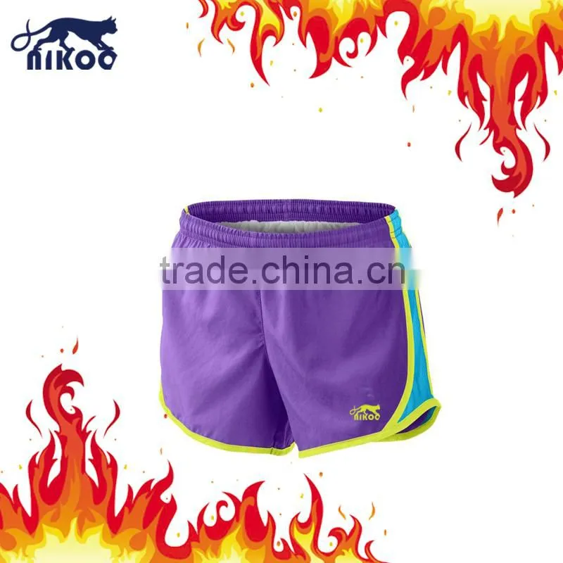 custom quality stretchable running short for women