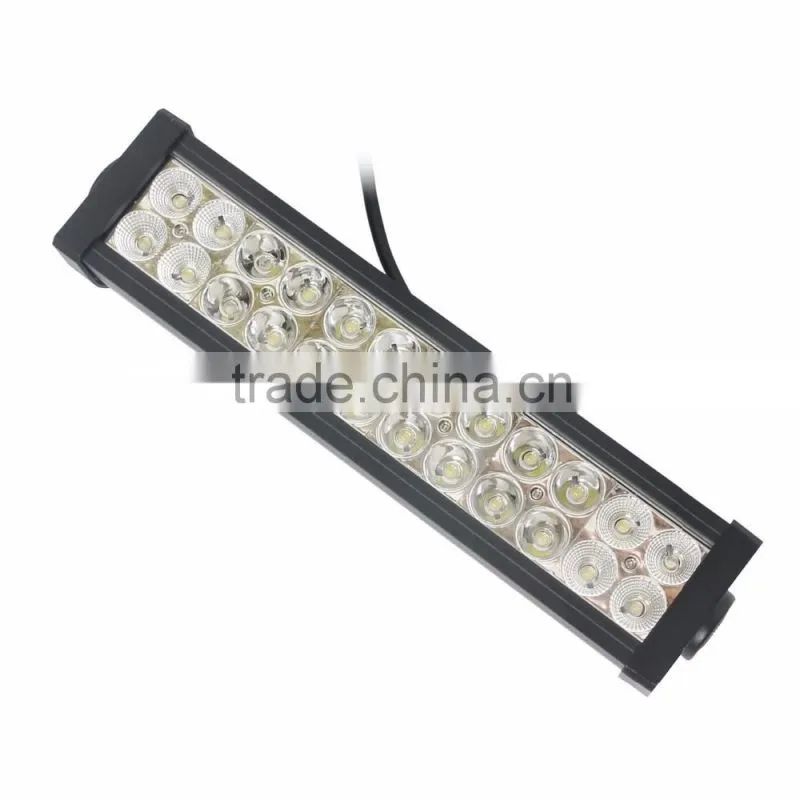 Shenzhen supplier dual Row 72w led light bars for trucks car accessories
