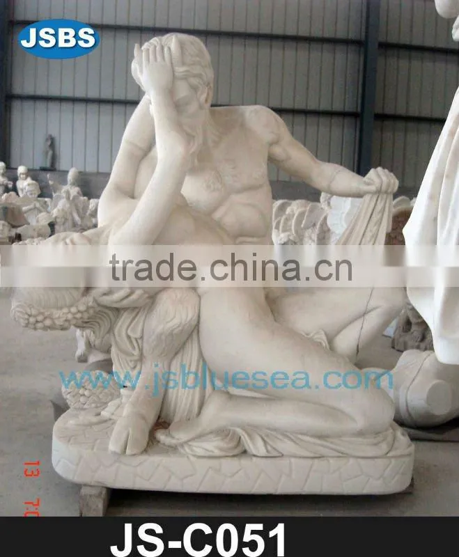 White Marble Sphinx Sculpture