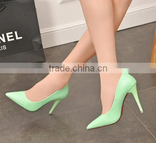latest ladies fashion girls high heels shoes 2016