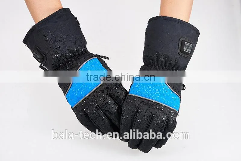 battery heated winter heated sports gloves