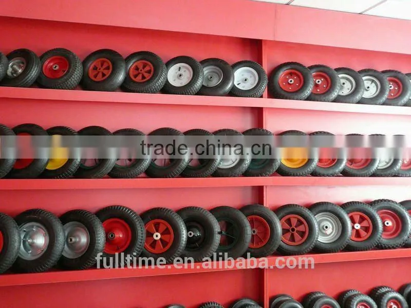 14 inch rubber wheel 3.50-8 for wheelbarrow trolley