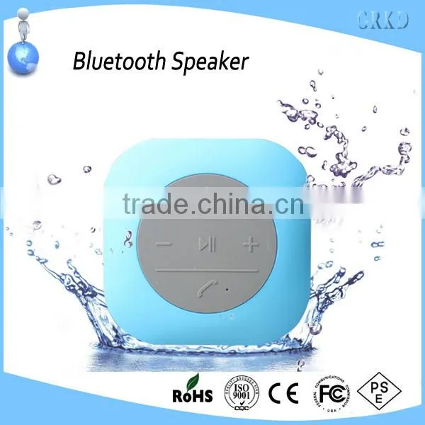 IPX4 rated waterproof wireless bluetooth speaker for iPad