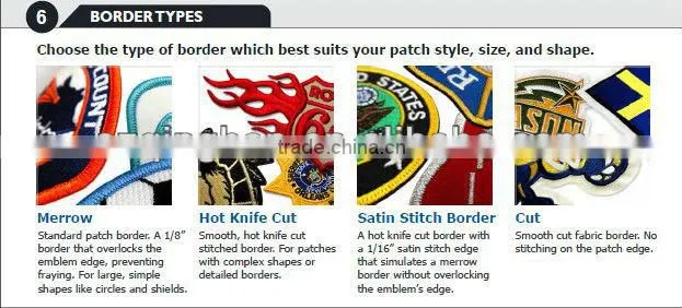 Eco-friendly 3D embroidery patch for clothing