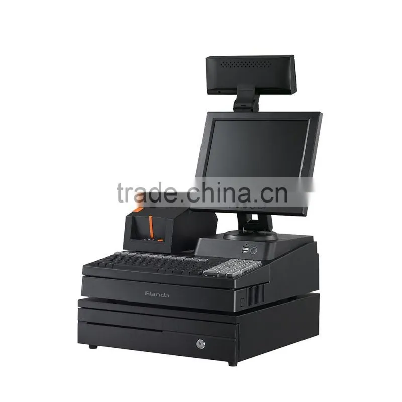 Elnada POS Manufacturer 15 inch Fanless Touch Screen POS Devices