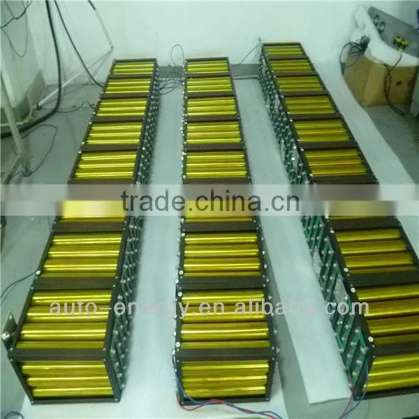 rechargeable LiFePO4 cylindrical battery pack 48V 50ah for EV, electric forklift,UPS, energy storage,AGV