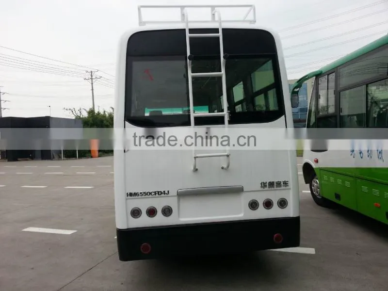 Low price 5.5m 18 seats New model mini city bus for sale