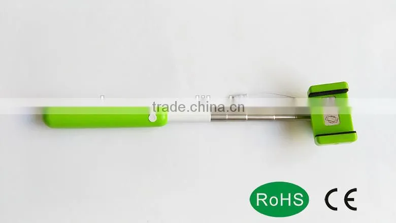 new design Selfie stick with DC3.5mm cable