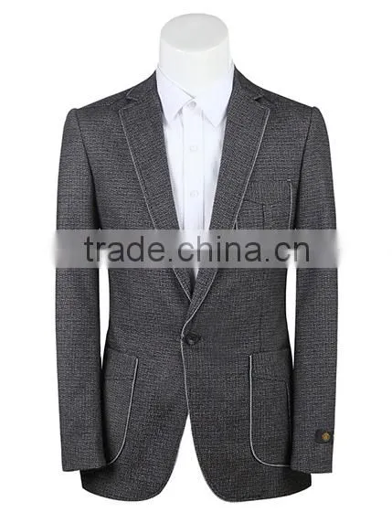 2015 New design men suit custom slim fit men suit for wholesale